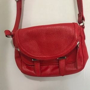 Cherry Red Cross body purse